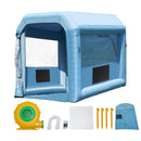 Inflatable Paint Booth, 9.8 x 8.2 x 8.2 ft with Powerful Blower and Air Filter System by HouseOfZazla