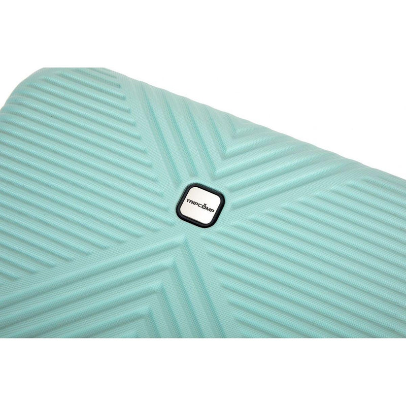 2Piece Luggage Sets ABS Lightweight Suitcase, Spinner Wheels, (20/14) LIGHT BLUE