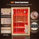 Double-Person 3000W Heating Furnace Sauna Room