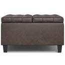 Harrison - Upholstered Coffee Table Storage Ottoman by Unique Piece Furniture