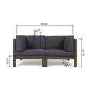 Oana - 2 Piece Loveseat Set With Water Resistant Cushions by HouseOfZazla