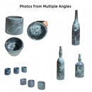7 Pieces Luxury Natural Marble Living Room Accessories Set by HouseOfZazla
