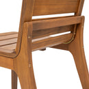 Outdoor Acacia Wood Dining Chair (Set of 2) by HouseOfZazla