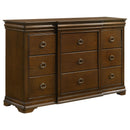Garland 4-piece Queen Bedroom Set Brown Cherry