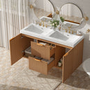 Modern Wall Mounted Bathroom Vanity, Soft Close Doors by HouseOfZazla