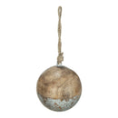 Christmas Ball Ornaments, Wood Decorative Hanging Ball Christmas Tree Ornaments For Holiday Party Decorations