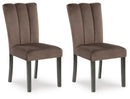 Jeshina - Dining Upholstered Side Chair (Set of 2) - Mocha by Unique Piece Furniture