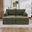 Modern Aesthetic Wide Sofa Bed by HouseOfZazla