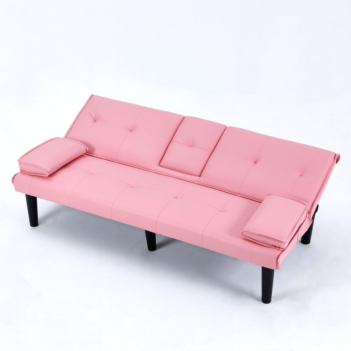 Sofa Bed With Foldable Design And Cup Holder, photo 16 of 40