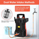 Electric High Pressure Washer 1740PSI Max 2.6GPM Powerful Car Washer Pressure Cleaner with Adjustable Spray Nozzle Soap Dispenser IPX5 Waterproof for
