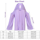 Off-the-Shoulder Blouse with V-Neck and Long Sleeves by LJGDeals