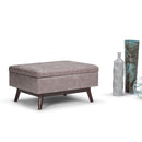 Owen - Upholstered Rectangular Storage Ottoman by Unique Piece Furniture
