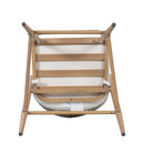 Outdoor Bar Height Metal Frame Counter Stools with Scallop-Shaped Backrest & Water-Resistant Cushions by HouseOfZazla