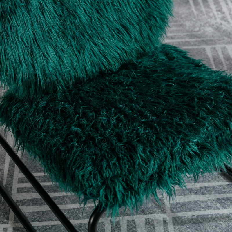 Accent Chair - Modern Industrial Slant Armchair with Metal Frame - Premium High Density Soft Single chair for Living Room Bedroom