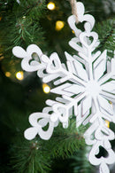 Iron Snowflake Hanger - Set of 6