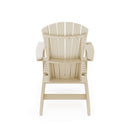 Adirondack Chair Sturdy HDPE Poly Lumber For Poolside, Patio, And Garden Relaxation by HouseOfZazla