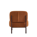 Modern Boucle Lounge Chair With Solid Wood Frame by HouseOfZazla