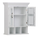 Avington - 2 Door Wall Cabinet With Cubbies - Pure White