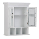 Avington - 2 Door Wall Cabinet With Cubbies - Pure White