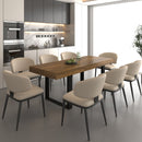 Rectangle Extendable Dining Table for 6-10 People