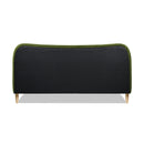 Roman - Curved Headboard Upholstered Platform Bed