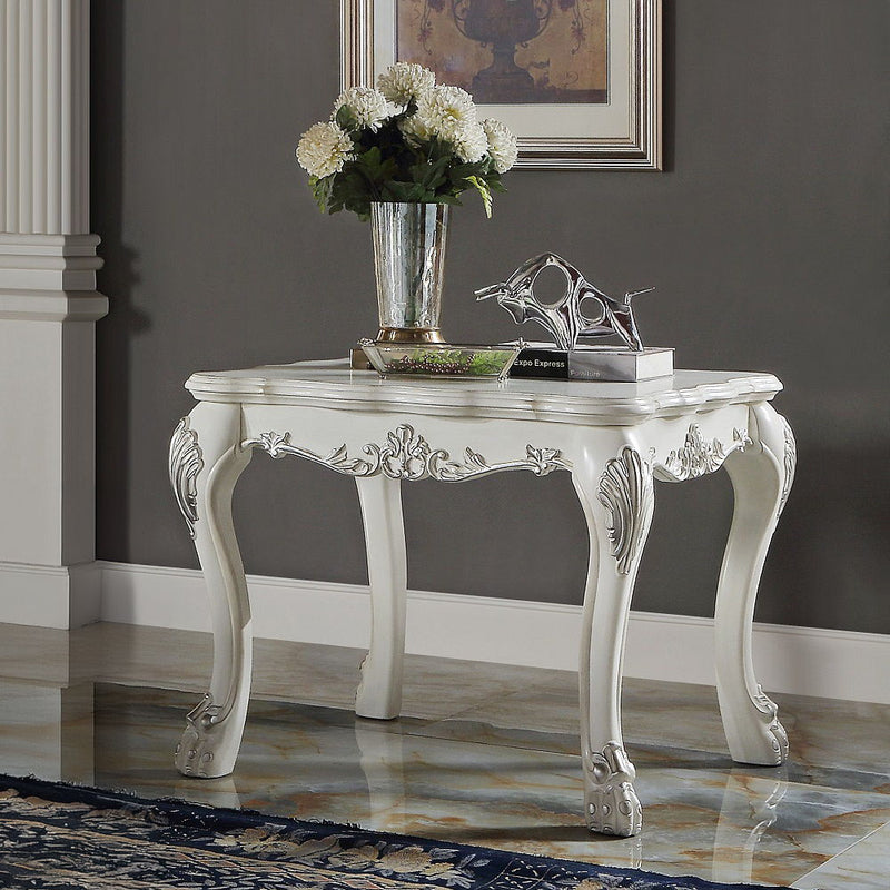 Dresden - End Table - Bone White, photo 2 of 6