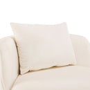 360 Degree Swivel Accent Chair Velvet Modern Upholstered Barrel Chair Over-Sized Soft Chair with Seat Cushion for Living Room, Bedroom, Office, Apartment, Beige