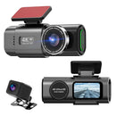 Dual Channel Car Dash Cam with Front 4K & Rear 1080P by LJGDeals