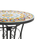 Outdoor Side Table, Colorful+Black by HouseOfZazla