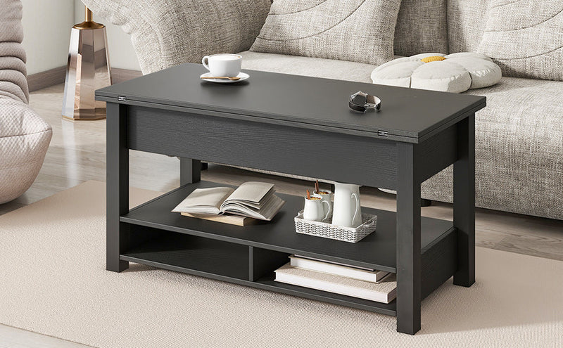 Walker Edison | Multi-Functional Lift Top Coffee Table & Desk