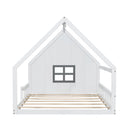 House Bed With Window And Fence