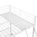Triple Bunk Bed With Drawers And Guardrails by HouseOfZazla