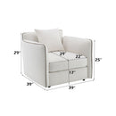Yolanda - Chair With Pillow - Beige Chenille by Unique Piece Furniture