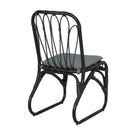 Outdoor Wicker Dining Chairs With Washable Cushions (Set of 2) by HouseOfZazla