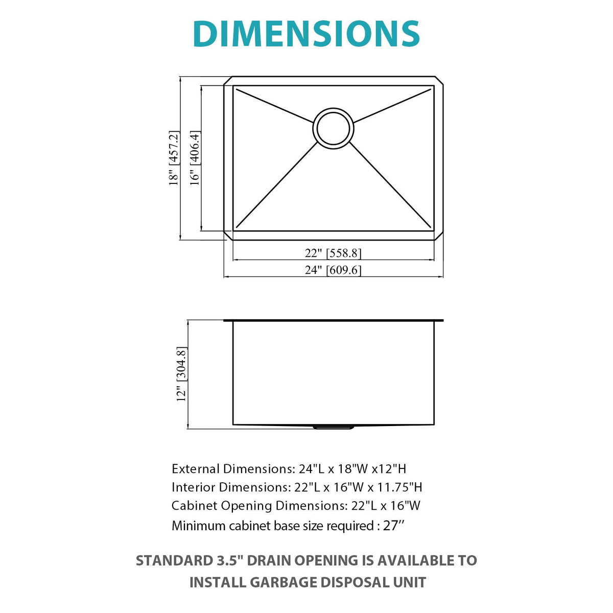 Undermount Kitchen Sink With Deep Single Bowl, photo 7 of 35