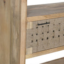 Shelf With Drawer - Beige Brown by Unique Piece Furniture