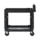 Heavy Duty Tray Top Service Cart with Wheels