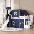Loft Bed With Tent And Tower by HouseOfZazla