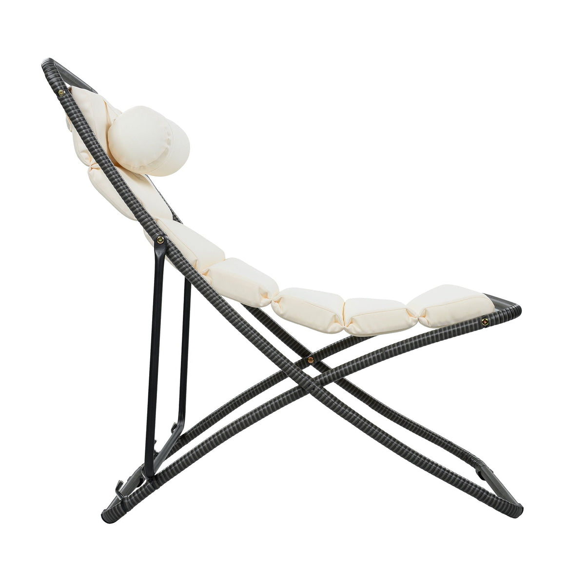 Outdoor Folding Chair With Adjustable Backrest (Set of 2), photo 4 of 28