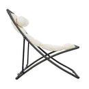 Outdoor Folding Chair With Adjustable Backrest (Set of 2)