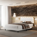 Lambswool Petal Headboard Bed Frame by HouseOfZazla