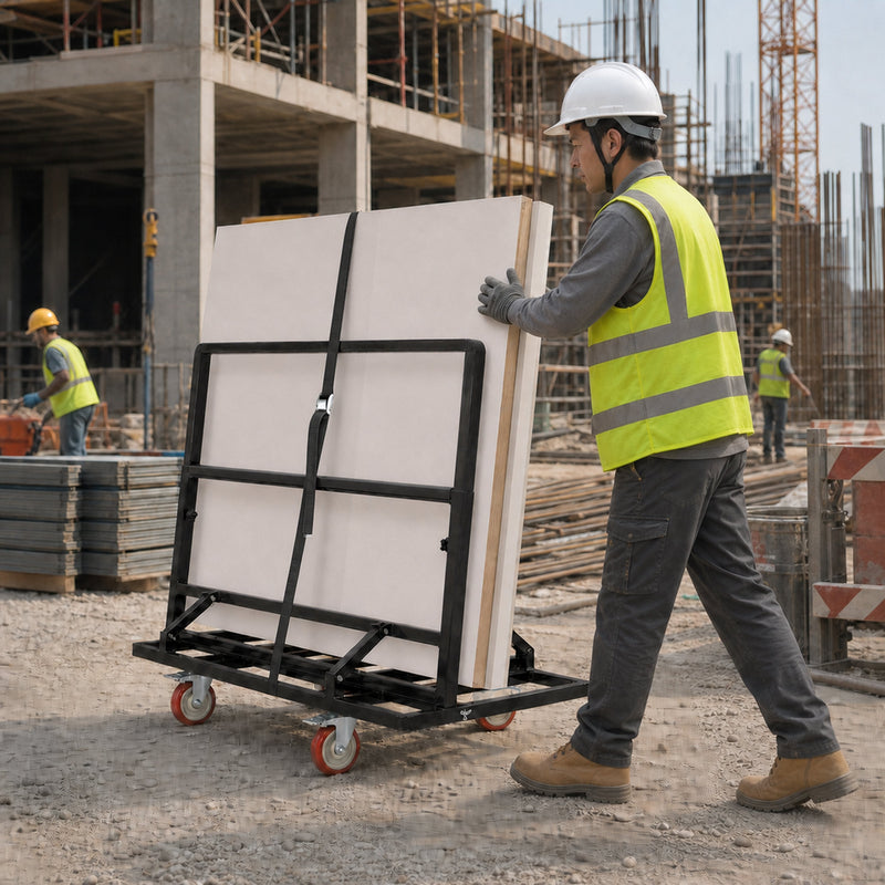 Folding Drywall Cart - 2200 LBS Utility Dolly, photo 10 of 10