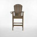 HDPE Bar Height Adirondack Chair with Cup Holder by HouseOfZazla