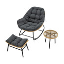 Benson - 3 Piece Lounge Chair Set by HouseOfZazla