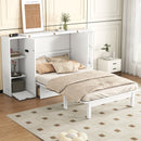 Murphy Bed With Shelves, Drawers And USB Ports by Unique Piece Furniture