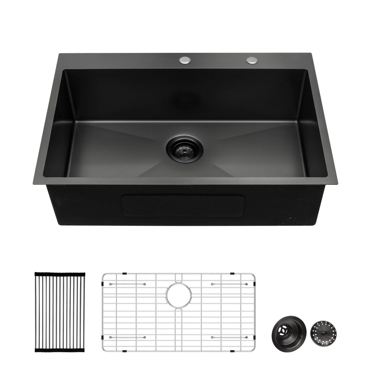 Topmount Kitchen Sink 16 Gauge, Single Bowl, photo 2 of 40