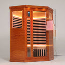Two Persons Far Infrared Corner Sauna Room - Low EMF