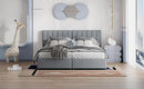Upholstered Platform Bed With A Hydraulic Storage System by HouseOfZazla