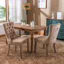 Nikki - High-End Tufted Dining Chair (Set of 2) by HouseOfZazla