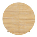 Dining Set With Leaf Round Table And 4 Upholstered Chairs